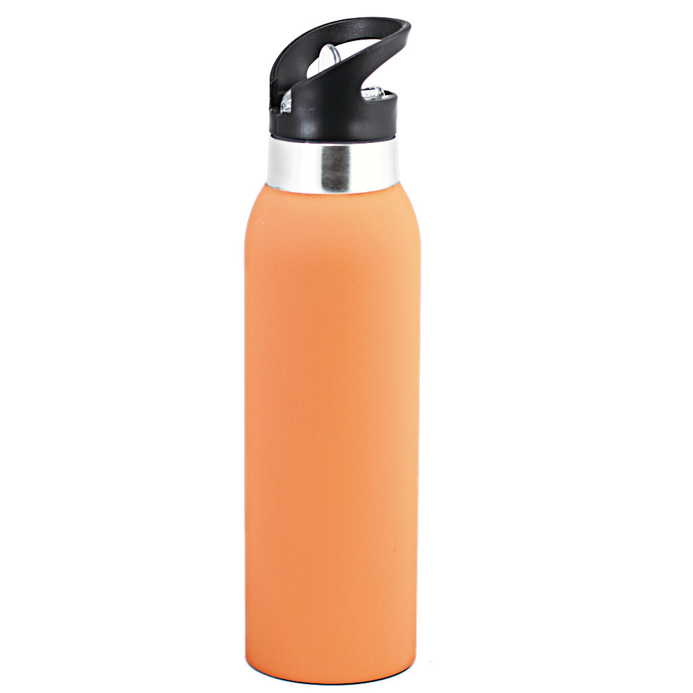 Thermo Drink Bottle -Rubber Paint Finish-Bpa Free