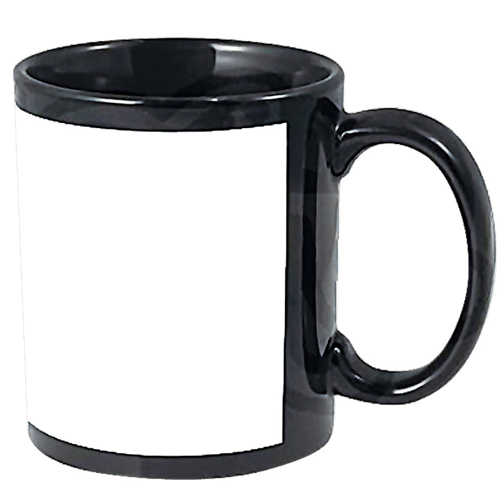 Ceramic Mug With Colour Boarder 11oz