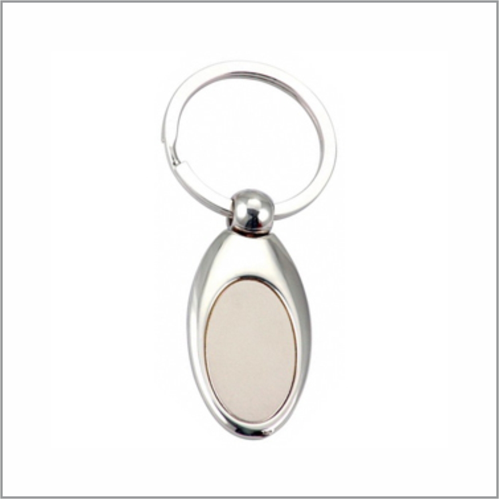 Oval Shape Key Ring 