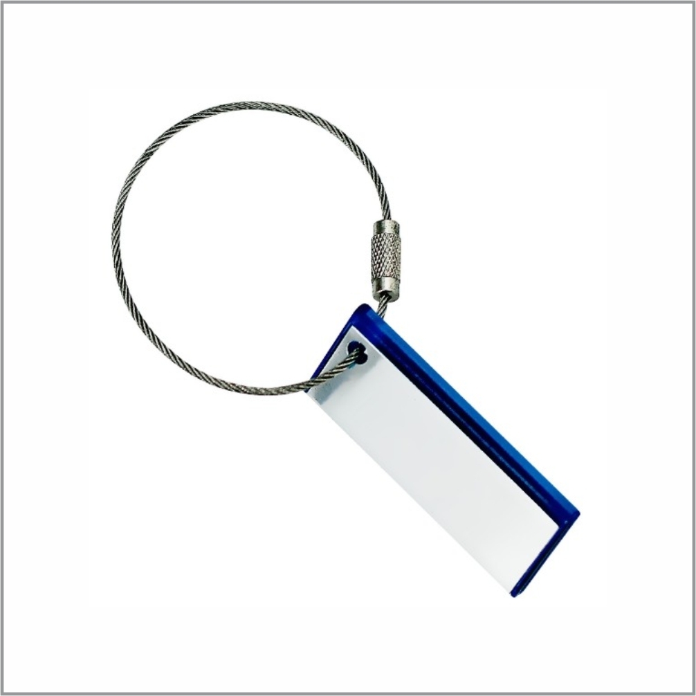 Retangular Keyring