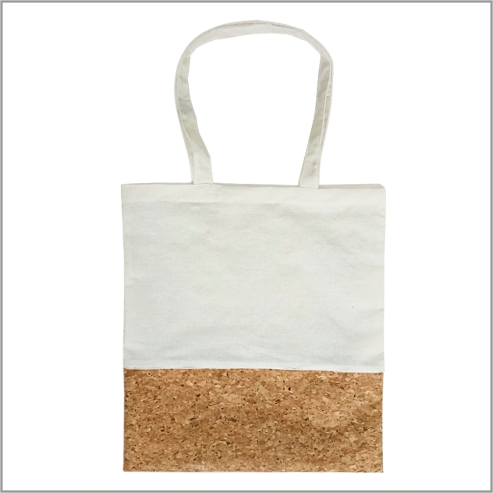 Calico Bag With Cork