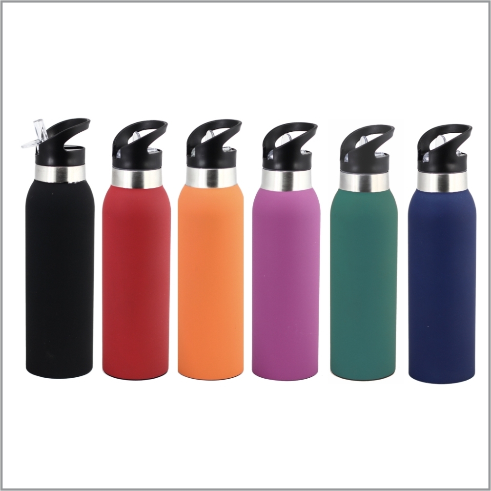 Thermo Drink Bottle -Rubber Paint Finish-Bpa Free