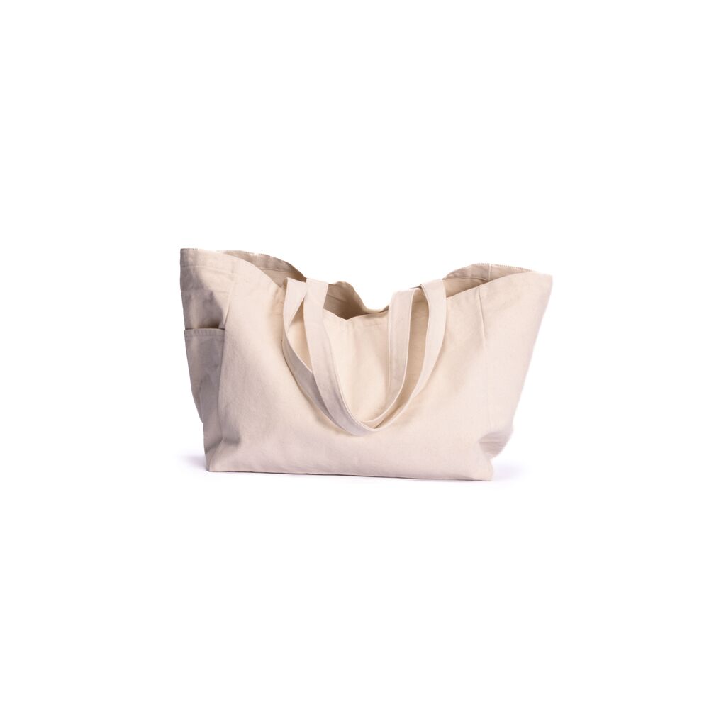 Bondi Canvas Tote Bag - Natural