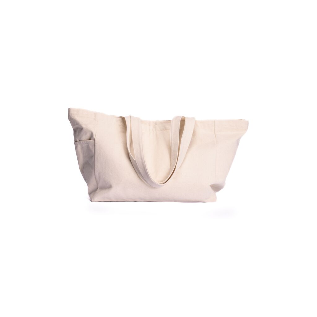 Bondi Canvas Tote Bag - Natural