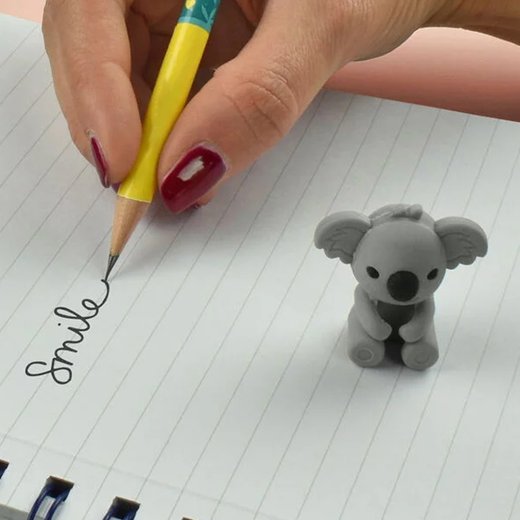 Koala Pencil-Top Rubber Eraser
