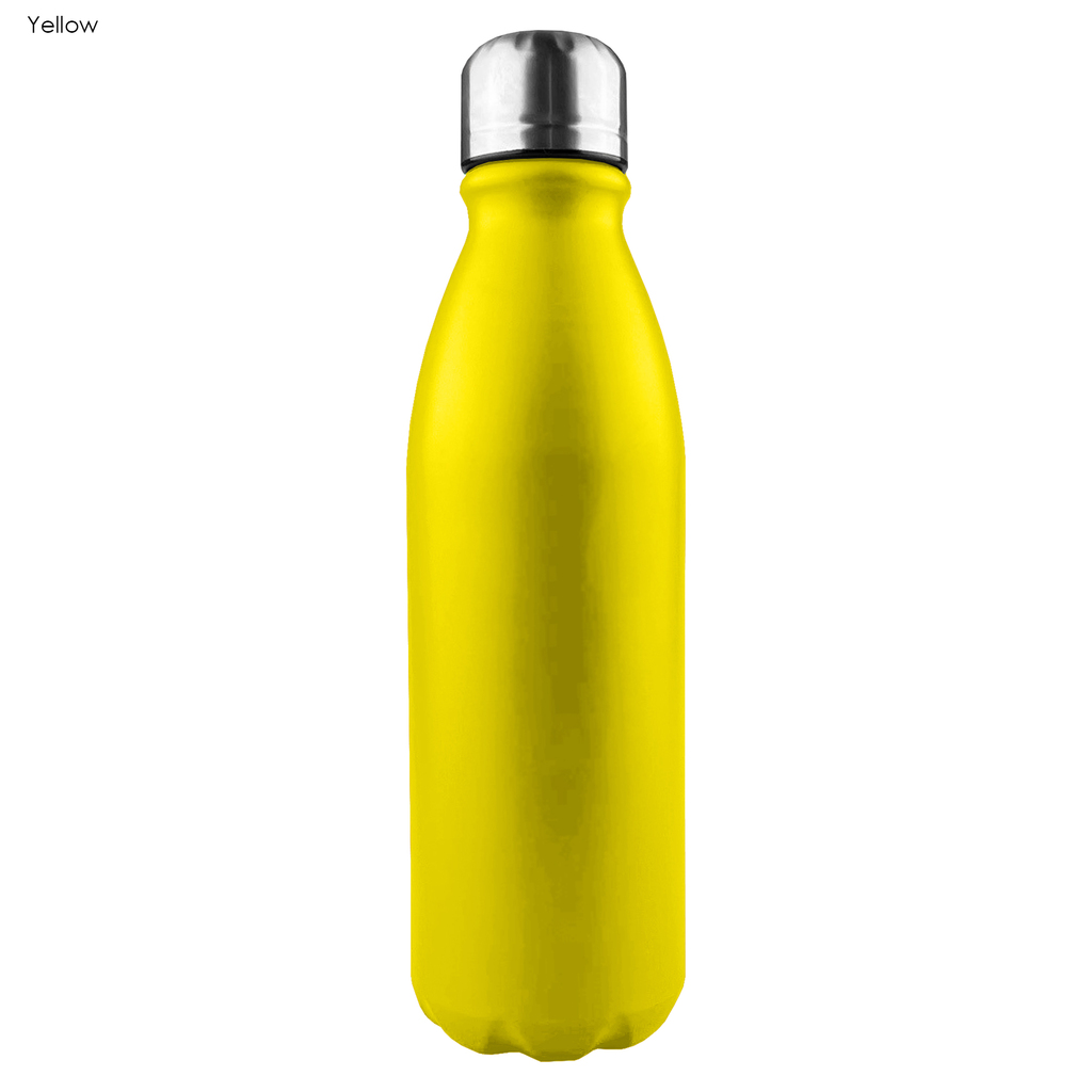 Komo Shiny Aluminium Drink Bottle Single Wall