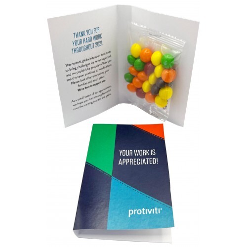 Gift Card with 25g Skittles Bag