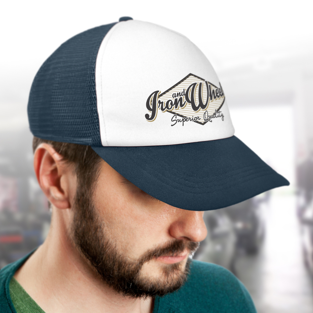 Cruise Premium Mesh Cap - White Front