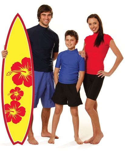 Kids Short Sleeve Surfing Shirt 