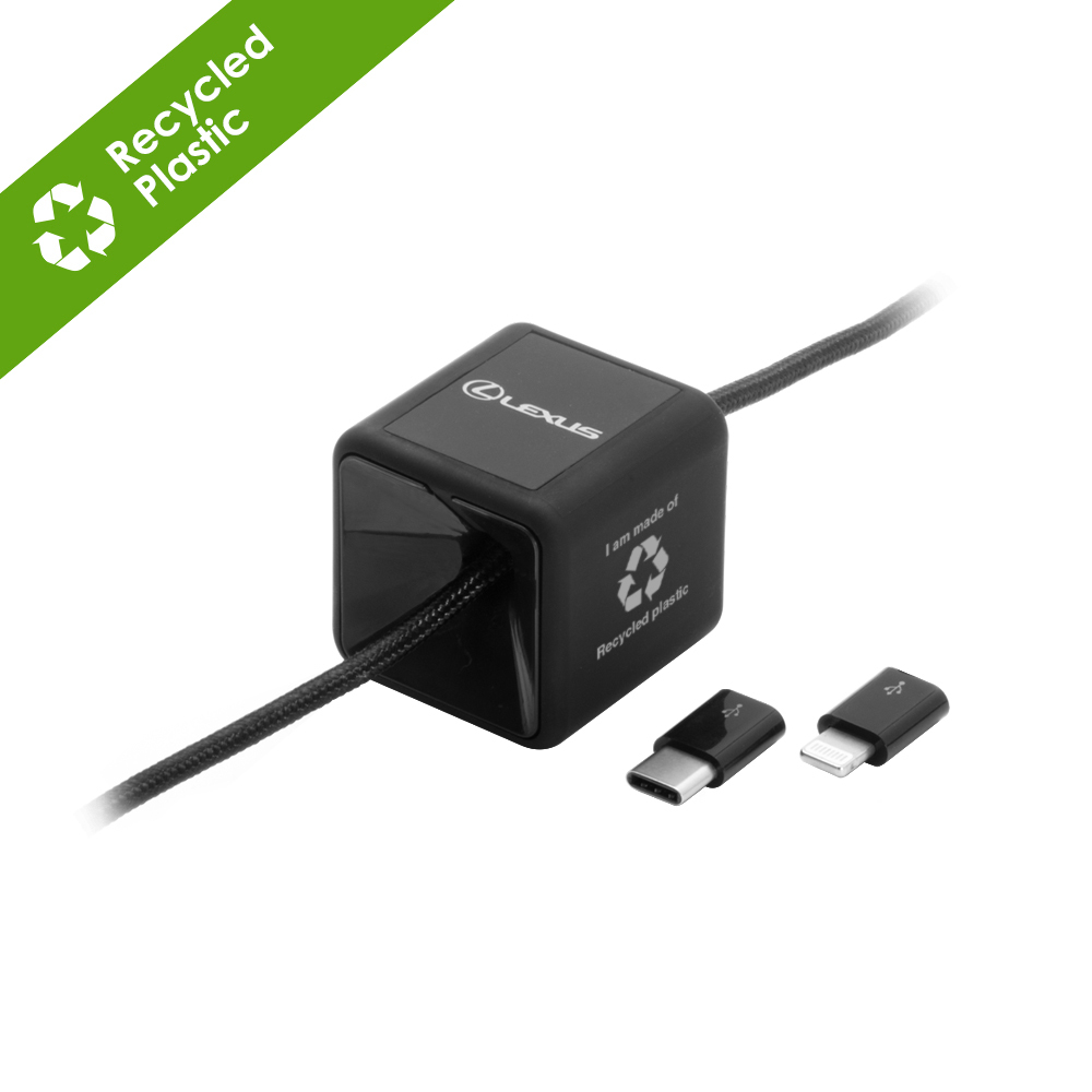 Zinc Eco Desktop Universal Charging & Sync Cable