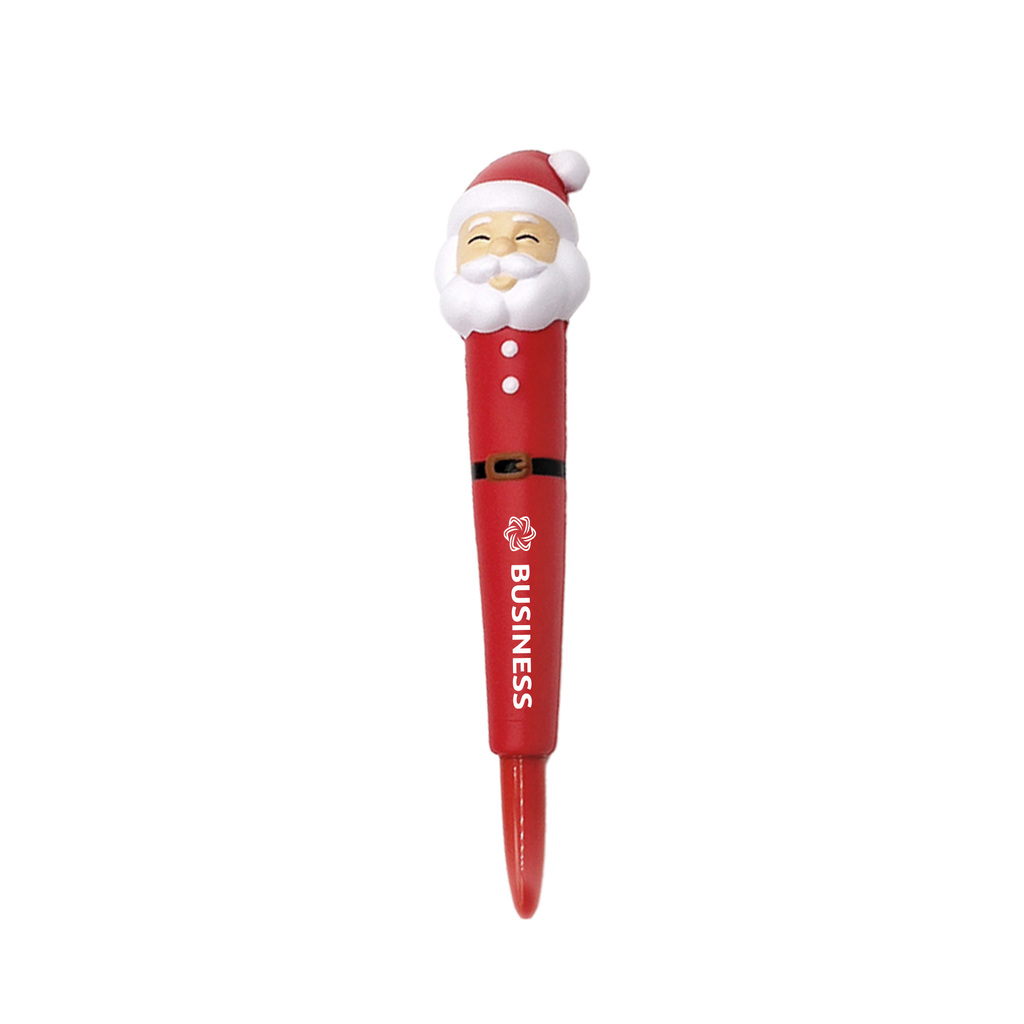 Pen with Santa Stress Reliever 