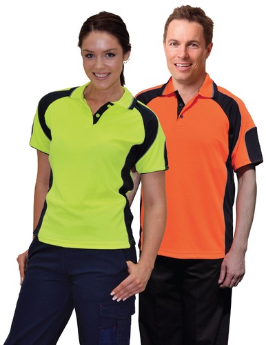 Mens CoolDry Safety Polo with Underarms mesh