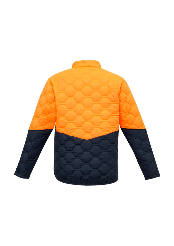Unisex Hexagonal Puffer Jacket