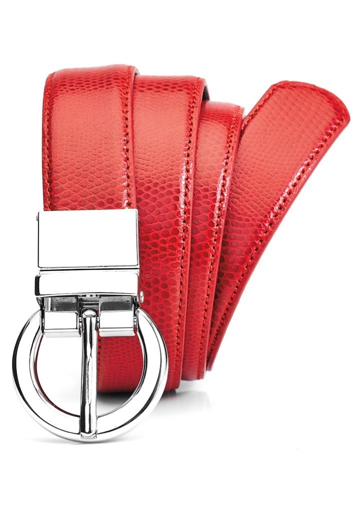 Ladies Leather Reversible Belt