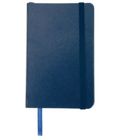 Notebook A5 Size 192 Creamed Lined Pages And Expandable Pocket  With Elastic Enclosure Best Value Notebook