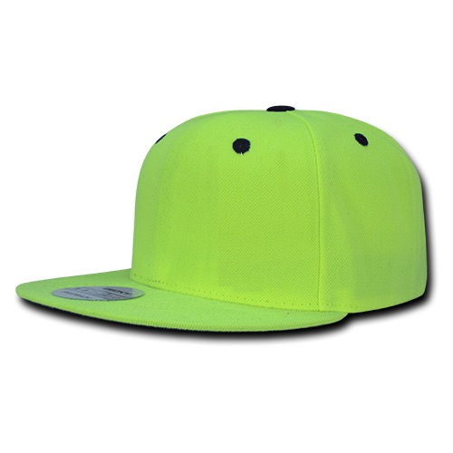 Neon Acrylic Snapback Cap