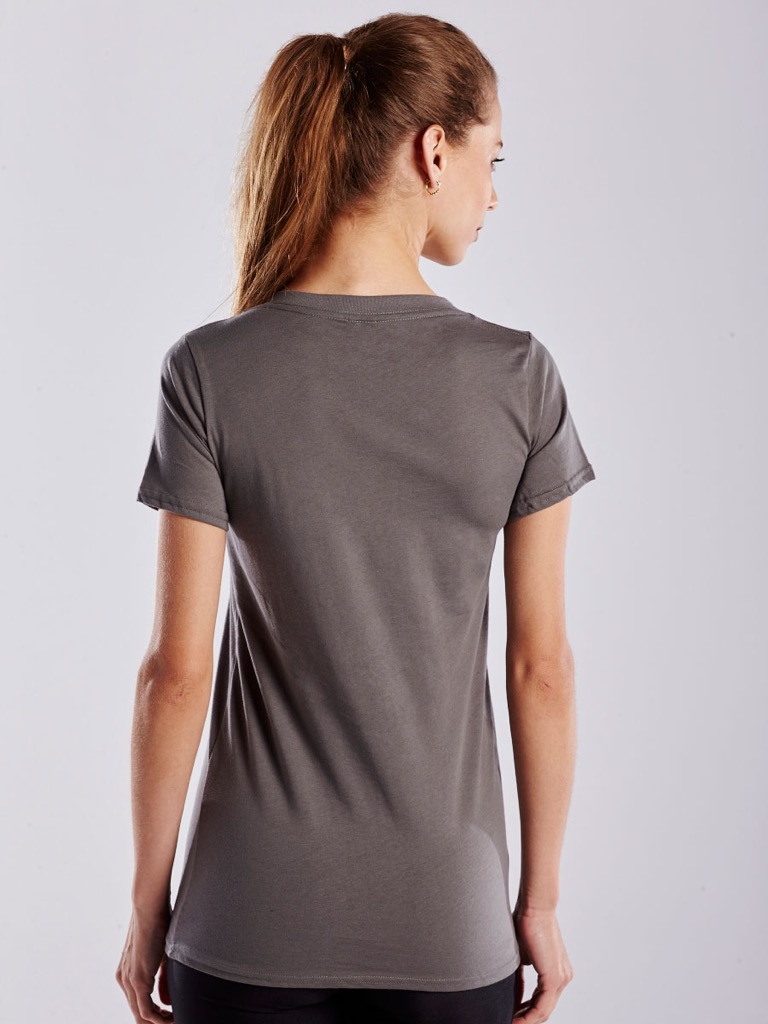 Women's Short Sleeve Jersey V-Neck