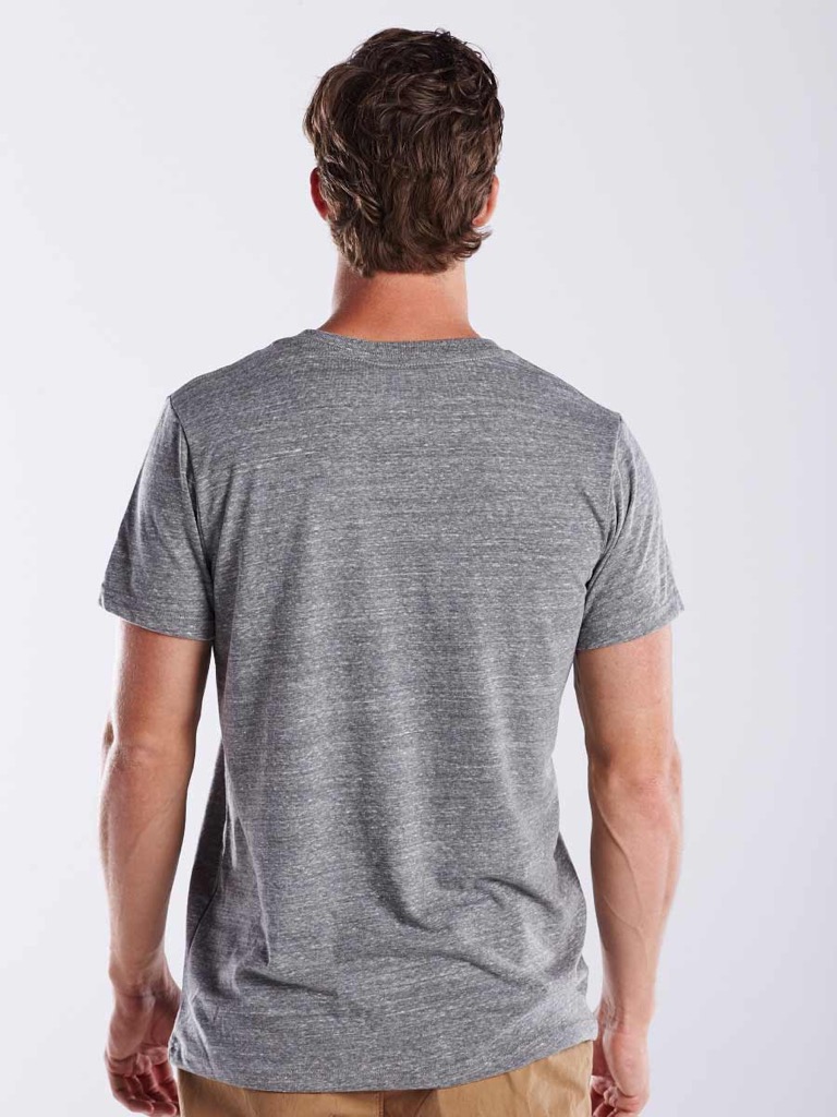 Men's Short Sleeve Tri-Blend V-Neck