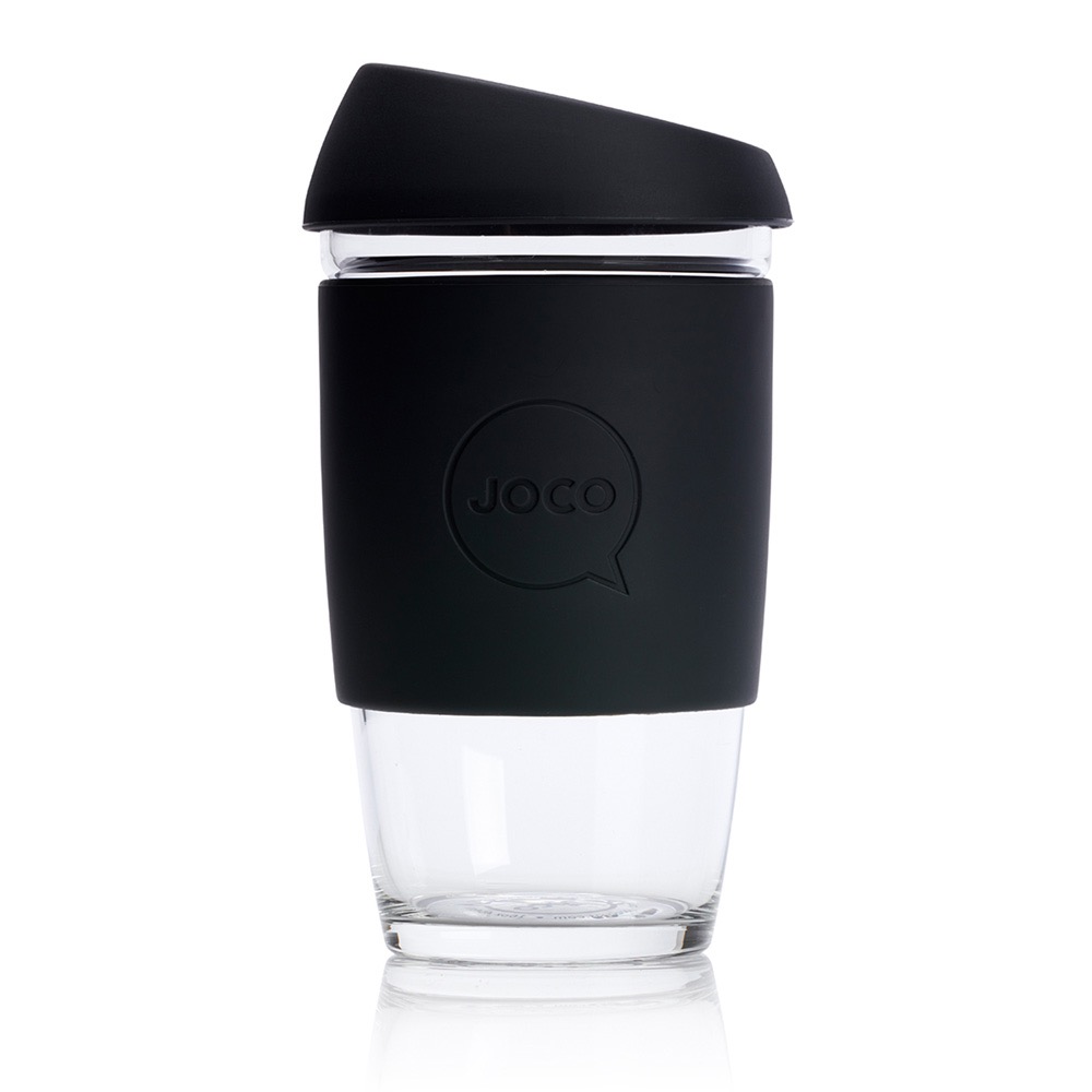 JOCO Reusable Glass Tea & Coffee Cup