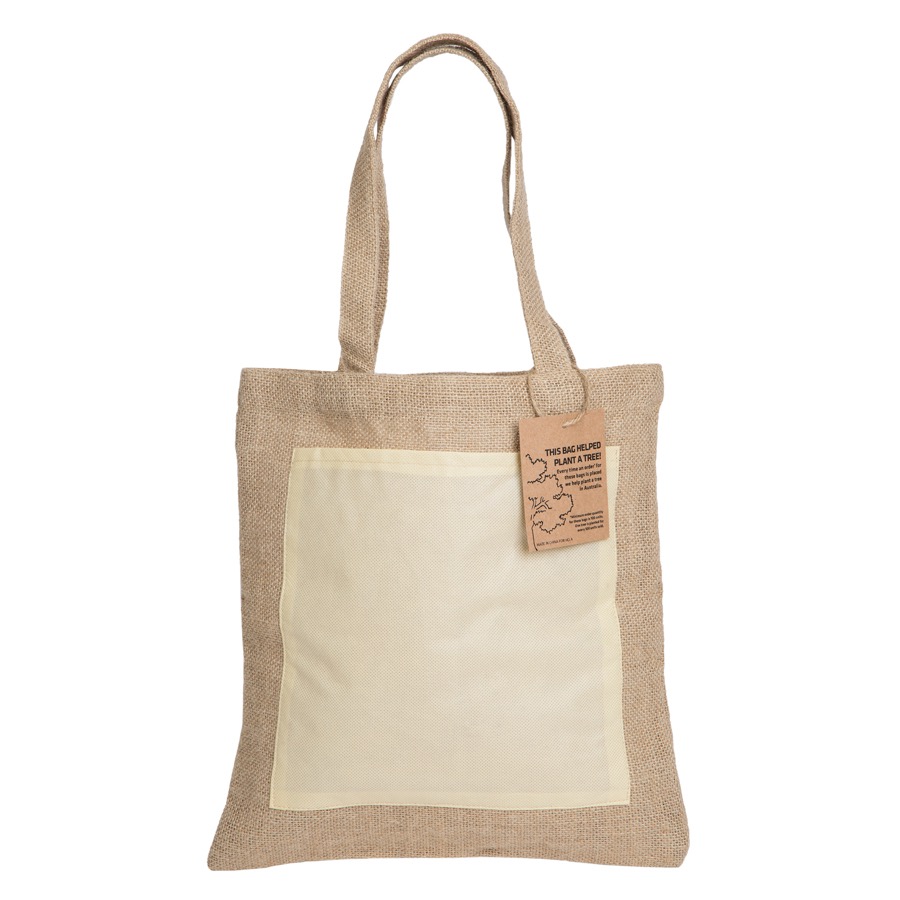 Reforest Jute Tote Bag 