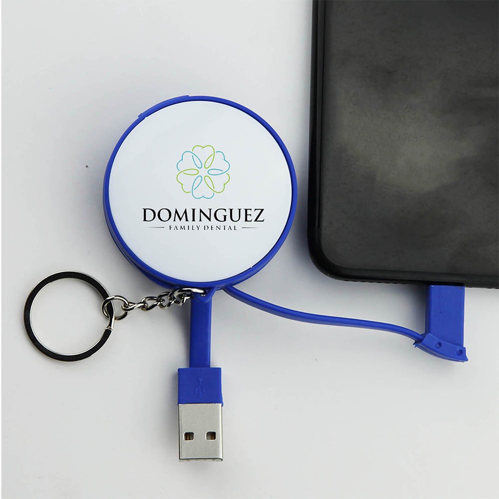 Charging Cable Key Ring