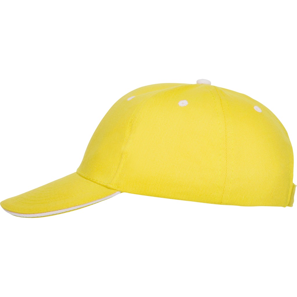 6 Panels Contrast Sandwich Cap 