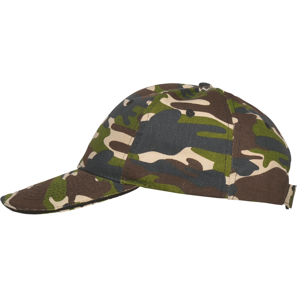 6 Panels Contrast Sandwich Cap 