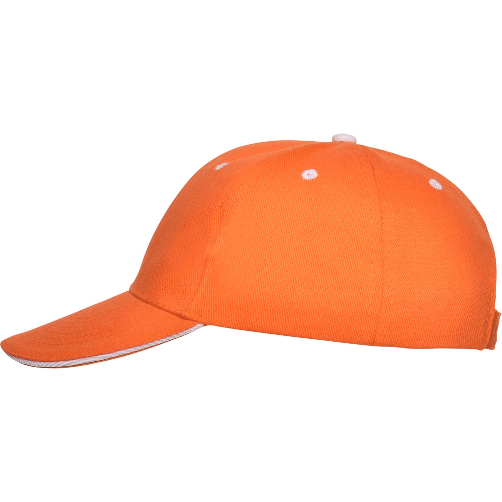 6 Panels Contrast Sandwich Cap 