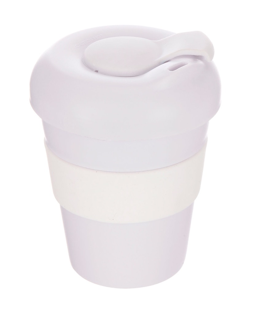Coffee Cup / Mug 11oz/320ml Plastic Karma Kup Profile Lid Reusable  Eco Friendly
