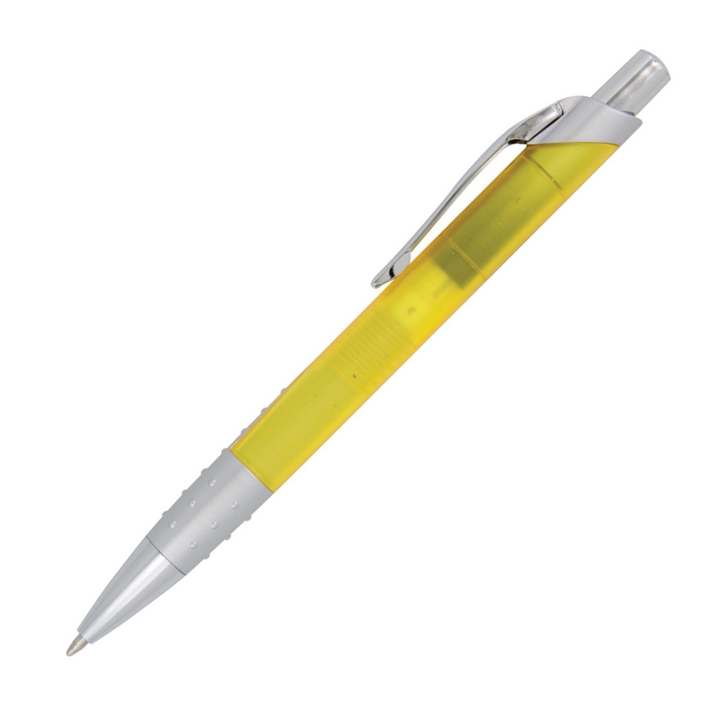 Pen Plastic With Frosted Barrel Apollo