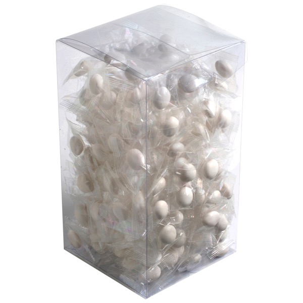 Big PVC Box Filled with Chewy Mints 800G