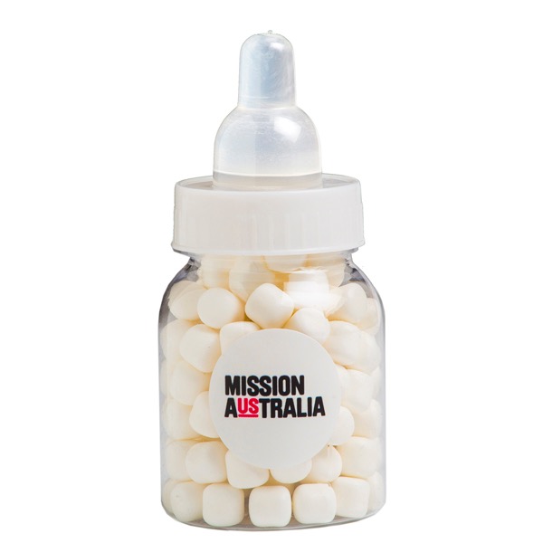 Baby Bottle Filled with Mints 50G