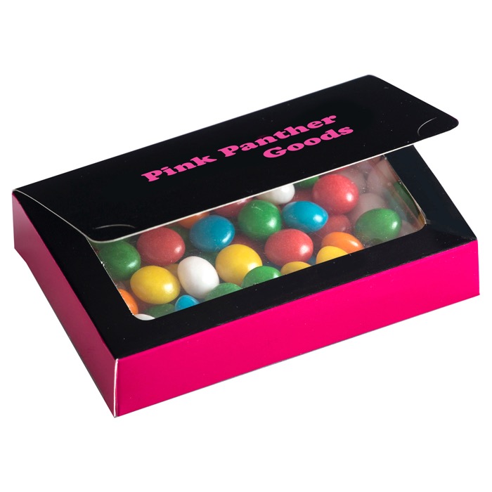 Full Colour Printed Bizcard Box with Chewy Fruit 50G