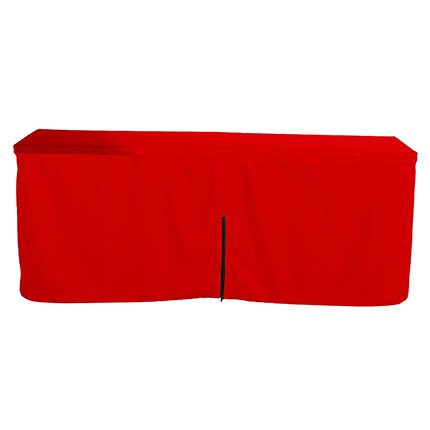 Fitted Table Cloth With Zipper Back