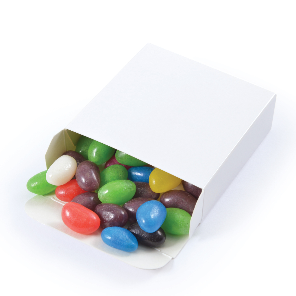 Assorted Colour Jelly Beans in 50g Box