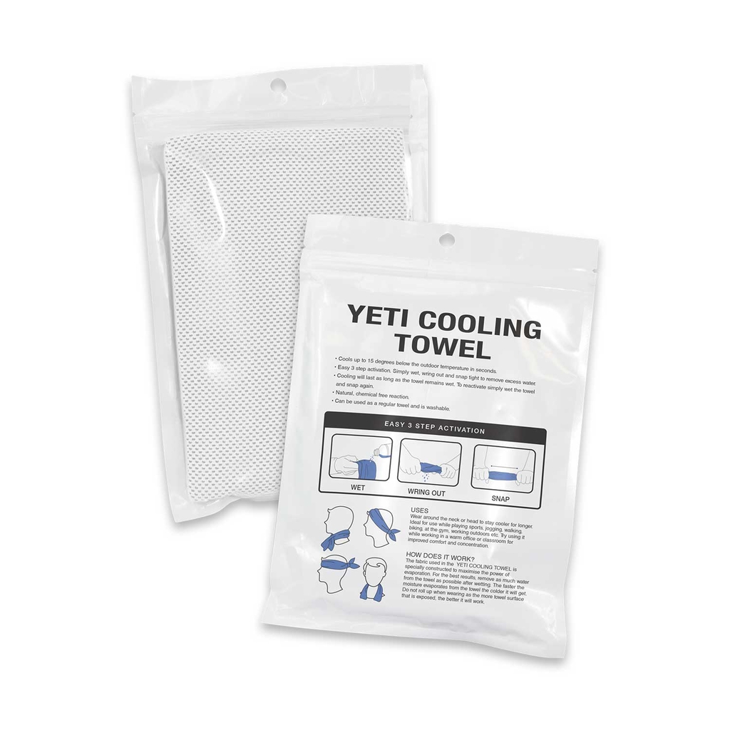 Yeti Premium Cooling Towel - Full Colour