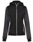 Ladies' Heather Sleeve/Quilted Body Jacket