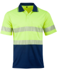 Unisex Cooldry Segmented Safety S/S Polo