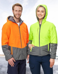 Hi-Vis Quilted Two Tone Safety Jacket