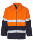 Hi-Vis Two Tone Bluey Safety Jacket With 3m Tapes