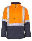 Hi-Vis Two Tone Rain Proof Quilted Safety Jacket With 3m Tapes