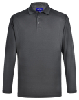 Men's Bamboo Charcoal L/S Polo