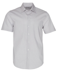 Men's Ticking Stripe S/S Shirt