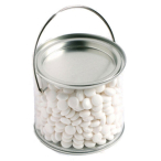 Medium PVC Bucket Filled with Chewy Mints 400G