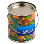 Big PVC Bucket Filled with With Jelly Beans 850G
