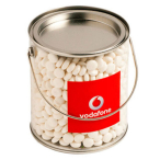 Big PVC Bucket Filled with Chewy Mints 850G