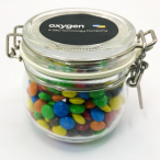 Small Canister with Mini M&Ms