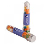 Test Tube Filled with Chewy Fruits (Skittle Look Alike) 40G