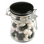 Jelly Beans in Clip Lock Jar 160G (Mixed Colours or Corporate Colours)