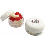 Small Screw Cap Jar (White, Blue, Red or Green Lids)